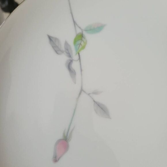 Sango Etude Pink Roses Vintage Fine China Replacement Dinner Plate 10.5 Inch - Picture 10 of 13